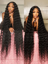 40 Inch 13x6 HD Lace Front Wig Loose Deep Wave Pre Plucked Glueless Long Human Hair Wigs - KissLove Hair
