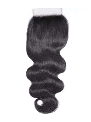 4x4 Lace Closure Straight / Wavy / Curly Human Hair Closures - Kisslove Hair