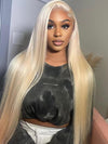 5*5 HD Lace Wigs 613 Blonde Hair Straight Brazilian Virgin Human Hair Wigs - Kisslove Hair