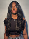 Body Wave 4*4 Transparent HD Lace Closure Wig Glueless Lace Front Human Hair Wigs - KissLove Hair