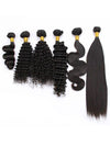 Human Hair Extension Bundle Deals Grade 10A Brazilian Virgin Human Hair Weaves - KissLove Hair