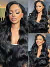 Pre-Bleached Knots Body Wave 13x4 HD Full Lace Frontal Wig Upgrade Ready to Go Wigs - KissLove Hair