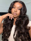 Bouncy Ocean Wave Glueless 13x4 13x6 Lace Frontal Wig Pre Plucked Human Hair Wigs