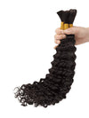 Brazilian Bulk Hair For Braiding Human Hair Deep Wave Braids Human Hair Extension No Weft