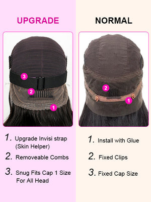 BOGO Invisi-Drawstring Kinky Curly Hair 360 Lace Wig Glueless Pre Everything Lace Wigs - KissLove Hair