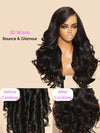 BOGO Invisi-Drawstring 360 Lace Wig Glueless Pre Everything Body Wave 360 Lace Wigs