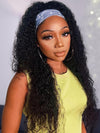 BOGO: Thick Headband Wig Curly Glueless Human Hair Wigs 14-24 Inch - KissLove Hair