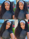 Deep Wave Headband Wig 10-28inch Glueless Human Hair Wigs - KissLove Hair