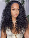 Deep Wave Headband Wig 10-28inch Glueless Human Hair Wigs - KissLove Hair