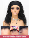 Deep Wave Headband Wig 10-28inch Glueless Human Hair Wigs - KissLove Hair
