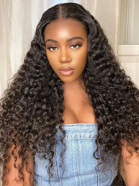 [2 Wigs 22]13x6 Lace Front 99J Burgundy Body Wig  & 5x5 Deep Wave Wig
