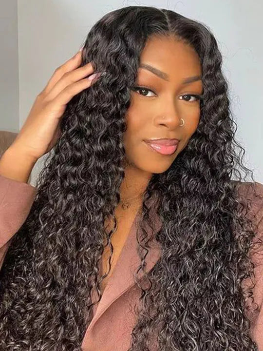 [2 Wigs 22]13x6 Lace Front 99J Burgundy Body Wig  & 5x5 Deep Wave Wig