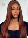 [Wear & Go] Breathable Air Wig Reddish Brown 5x5 13x4 Lace Front Human Hair Wigs
