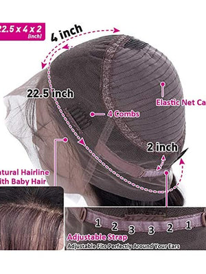 [Flash Deal] Water Wave Classic 360 Lace Wig Pre Plucked 100% Human Hair Wigs - KissLove Hair