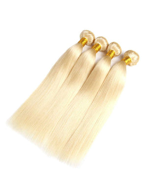 613 Honey Blonde Bundles Silky Straight Hair 12A Virgin Human Hair Weave - KissLove Hair