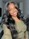 Kisslove Hair Layered Loose Body Wave Wig With Invisi Drawstring 7x5 Glueless Lace Wig