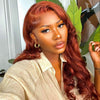 BOGO KissLove Copper Brown 5x5 13x4 Lace Front Wig Body Wave & Jerry Curly Hair