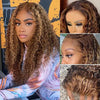 BOGO KissLove Ombre Highlight T Part 6x6x1.5 Lace Front Wig Body Wave Jerry Curl Hair