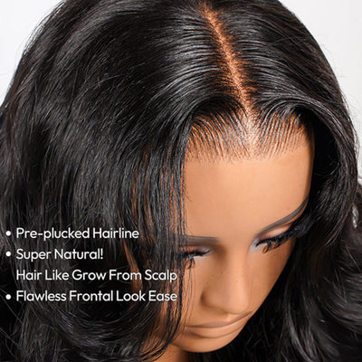 [Wear & Go] Pre-Everything Glueless Air Wig 3D Body Wave 4x4/6x4.5/13x4 Lace Front Wigs - Kisslove Hair