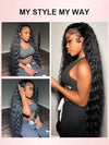 38 40 Inches Long Wig Pre Plucked 13x4 Transparent Lace Frontal Wig Glueless Wigs - KissLove Hair