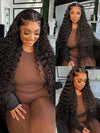 Water Wave 13x6 Lace Frontal Human Hair Wigs Pre Plucked Ear to Ear Full Lace Frontal Wig - KissLove Hair
