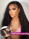 Water Wave 13x6 HD Lace Front Wig Pre Plucked Lace Frontal Human Hair Wigs - KissLove Hair