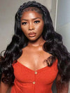 Headband Wig Body Wave Gluless 10A Virgin Humam Hair Wigs - KissLove Hair