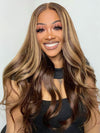 Highlights Pre Plucked & Bleached Knots 360 Lace Wig 3D Body Wave Human Hair Wigs - Kisslove Hair