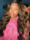 Highlights Pre Plucked & Bleached Knots 360 Lace Wig 3D Body Wave Human Hair Wigs - Kisslove Hair