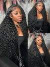40 Inch Curly Hair Wig 13x6 HD Lace Wig Pre Plucked Long Wigs for Sale - KissLove Hair