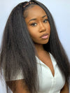 Kinky Straight Glueless Headband Wig Grade 14A Virgin Human Hair Wigs - KissLove Hair