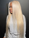 Layered 613 Blonde Wig 13x4 HD Lace Front Human Hair Wigs Brazilian Straight Hair - KissLove Hair