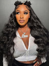 Wear and Go 10x6 Parting Max Lace Closure Glueless Body Wave Human Hair Wig With Elastic Drawsting