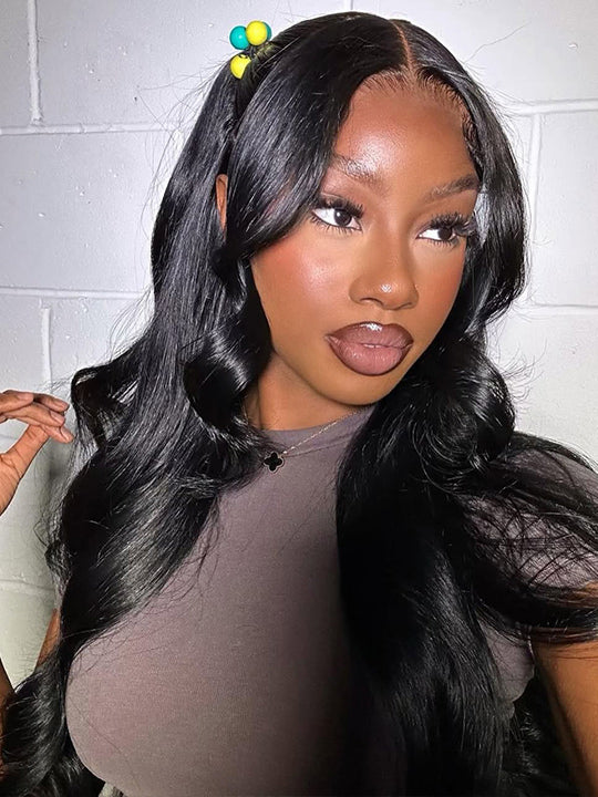 Kisslove Hair Pre Everything 13x6 Full Lace Frontal Body Wave Wig Glueless Parting Max Lace Wigs - Kisslove Hair