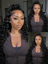 Upgraded Glueless 10x6 Parting Max Lace Closure Loose Deep Wave Human Hair Wig With Elastic Drawsting