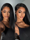 Pre-Everything 10x6 Parting Max Lace Closure Bone Straight Human Hair Wig With Elastic Drawsting