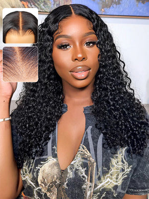 [Clearance] Glueless 10x6 Parting Max Lace Wig Put on & Go Bye Bye Knots Wigs - Kisslove Hair
