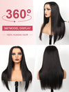 Kisslove Zip & Go Magic Lace Wig 13x6/ 6x4.5 Replaceable Zip Lace Front Wig Bone Straight Human Hair Wigs