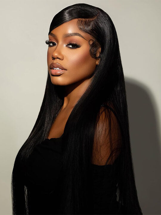 Kisslove Zip & Go Magic Lace Wig Pre Everything Straight Human Hair Wigs