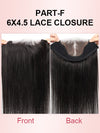 Kisslove Zip & Go Magic Lace Wig 13x6/ 6x4.5 Replaceable Zip Lace Front Wig Bone Straight Human Hair Wigs
