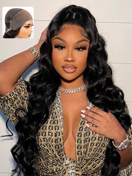 [Flash Deal] Pre-Everything 360 Lace Wig 3D Body Wave / Water Wave / Kinky Straight 100% Human Hair