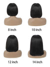 [Glueless Wig] Side Part Bob Wig 6x4x1.25 Mini Lace Wig Straight Human Hair Wigs - KissLove Hair