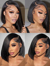 [Glueless Wig] Side Part Bob Wig 6x4x1.25 Mini Lace Wig Straight Human Hair Wigs - KissLove Hair