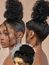 KissloveHair Kinky Curly Snug Fit 360 Lace Wig Kinky Edge Glueless Wig with Invisi Drawstring - KissLove Hair