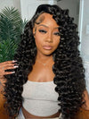 KissLove New Wand Curl Hairstyle HD 13x4 Lace Frontal Wig Pre Plucked Glueless Wig