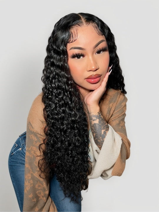 [2 Wigs 22]Parting Max 10x6 Body Wave Wig & 5x5 Lace Closure Water Wave Wig