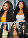 Kisslove Invisi-Drawstring Water Wave 360 Lace Frontal Wig Pre Everything Glueless Lace Wigs - Kisslove Hair