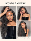 Kisslove Invisi-Drawstring Water Wave 360 Lace Frontal Wig Pre Everything Glueless Lace Wigs - Kisslove Hair