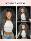 Water Wave Easi-Drawstring Wig Brazilian Virgin Human Hair 4x4 13x4 Lace Front Wigs - KissLove Hair