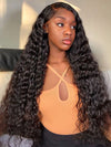 Water Wave Easi-Drawstring Wig Brazilian Virgin Human Hair 4x4 13x4 Lace Front Wigs - KissLove Hair
